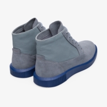 Camper Bill Ankle Boots Grey - Mens Singapore NIFBSW-018